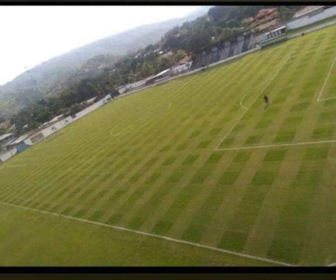 ¡Una belleza! Así es el estadio Sol de América de Azacualpa, Santa Bárbara