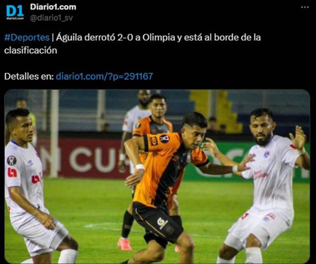 “Águila venció al poderoso Olimpia”: no perdonan al equipo de Troglio tras dolorosa caída en la Copa Centroamericana