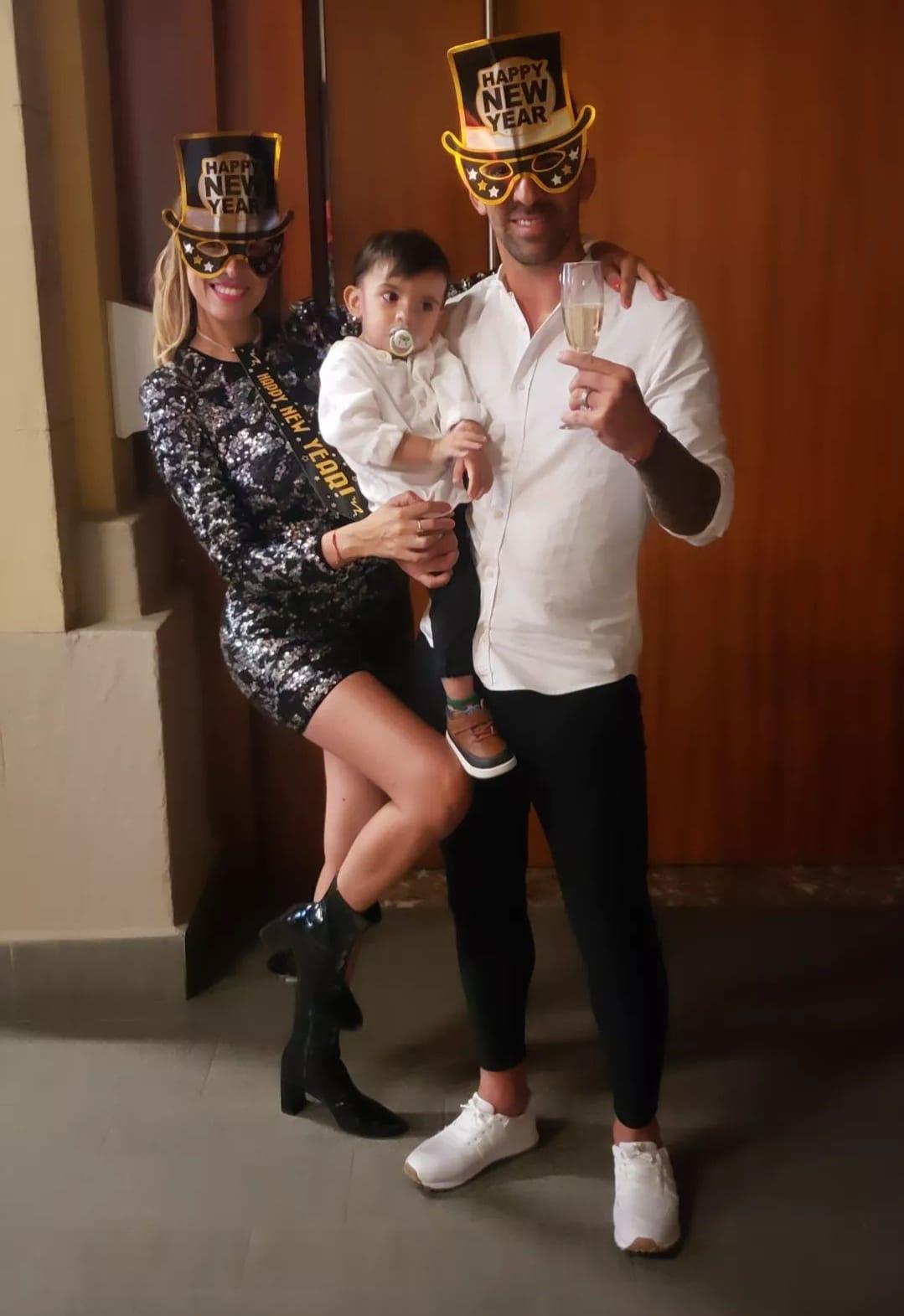 Bien acompañados: Así despidieron el 2021 los futbolistas de la Liga Nacional y legionarios hondureños