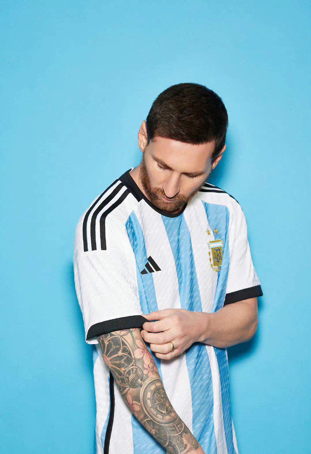 Así es la nueva camisa de Argentina para el Mundial de Qatar 2022: Símbolos patrios y el secreto para evitar el calor