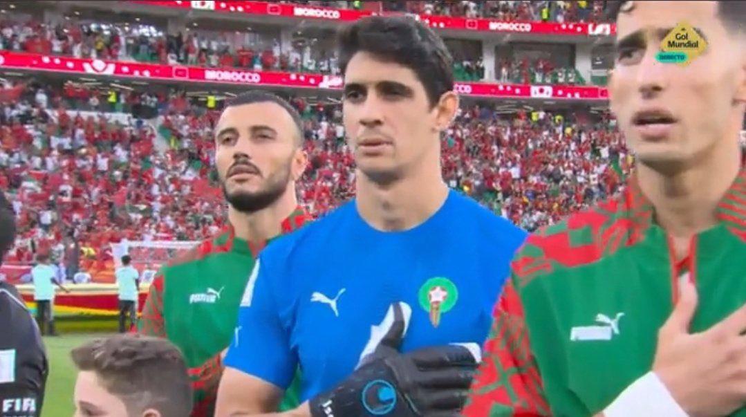 Cantó el himno, pero no jugó el partido; el desconocido Courtois y el beso a Hakimi en la victoria de Marruecos en Qatar 2022