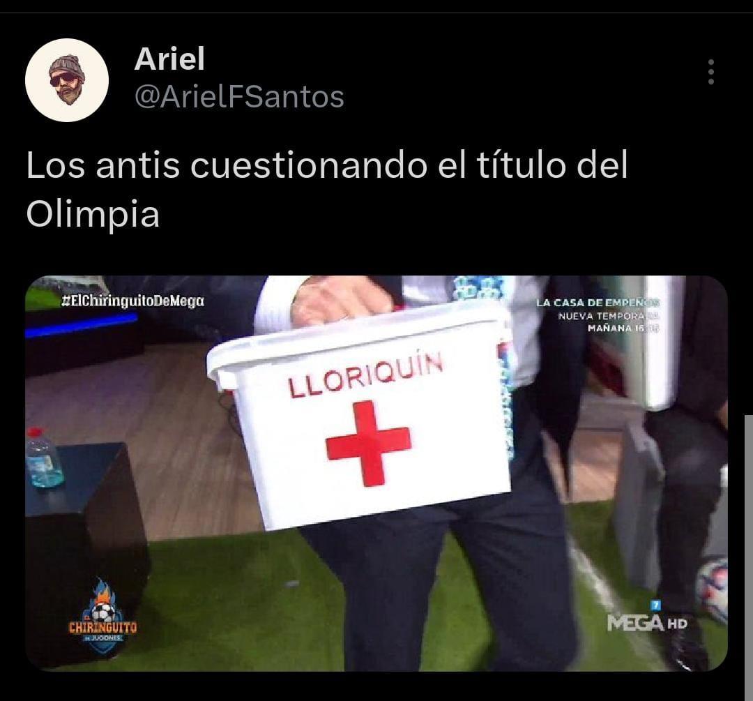”Arboleda, contigo empezó todo”: Los divertidos memes que dejó el título 36 de Olimpia en la Liga Nacional de Honduras
