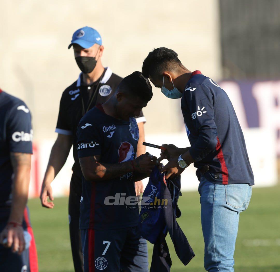 La euforia de Olego por su primer gol oficial en liga y el gesto del ‘Chino’ López tras el agónico triunfo de Motagua