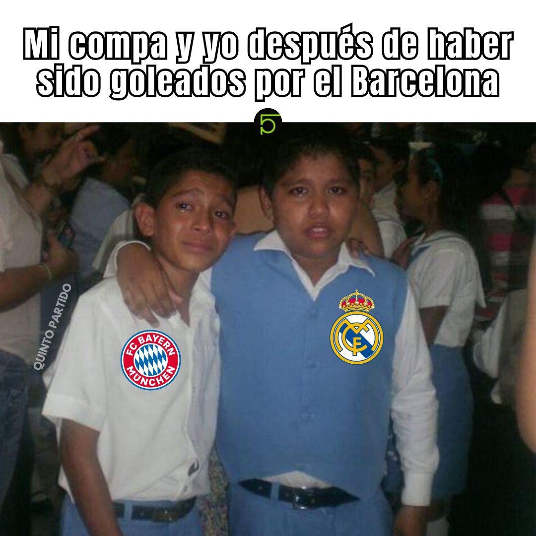 Los otros crueles memes que dejó la paliza del Barcelona al Real Madrid en el clásico; no perdonan a Ancelotti