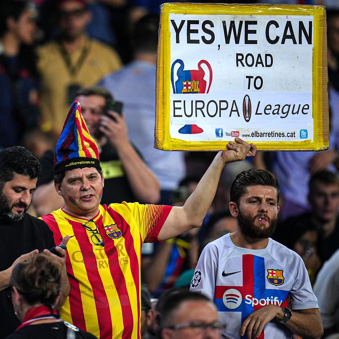 Gracias al Inter: Barcelona jugará otra vez la Europa League y los memes hacen pedazos a Xavi y sus jugadores