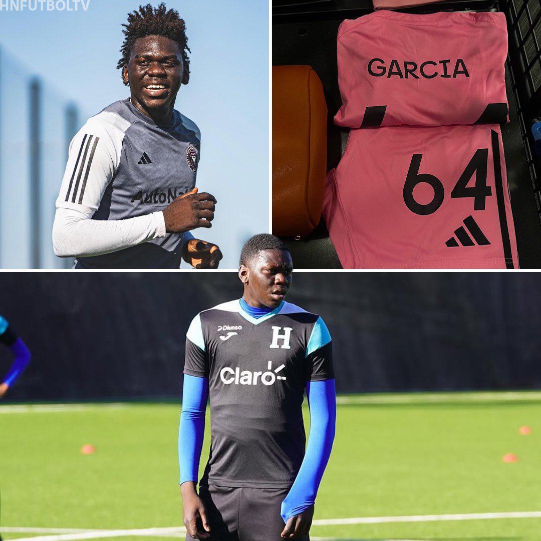 Lesther García estuvo en el pasado proceso Sub-20 de Honduras, pero no es los juegos oficiales. Foto cortesía HN Fútbol.