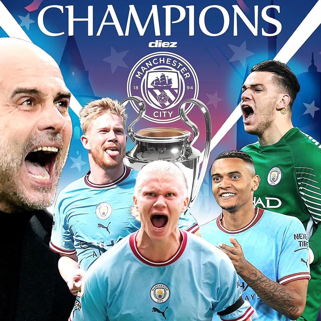 “Guardiola, el entrenador que escribe la historia”: Portadas internacionales se rinden ante el City de Pep tras conseguir la Champions