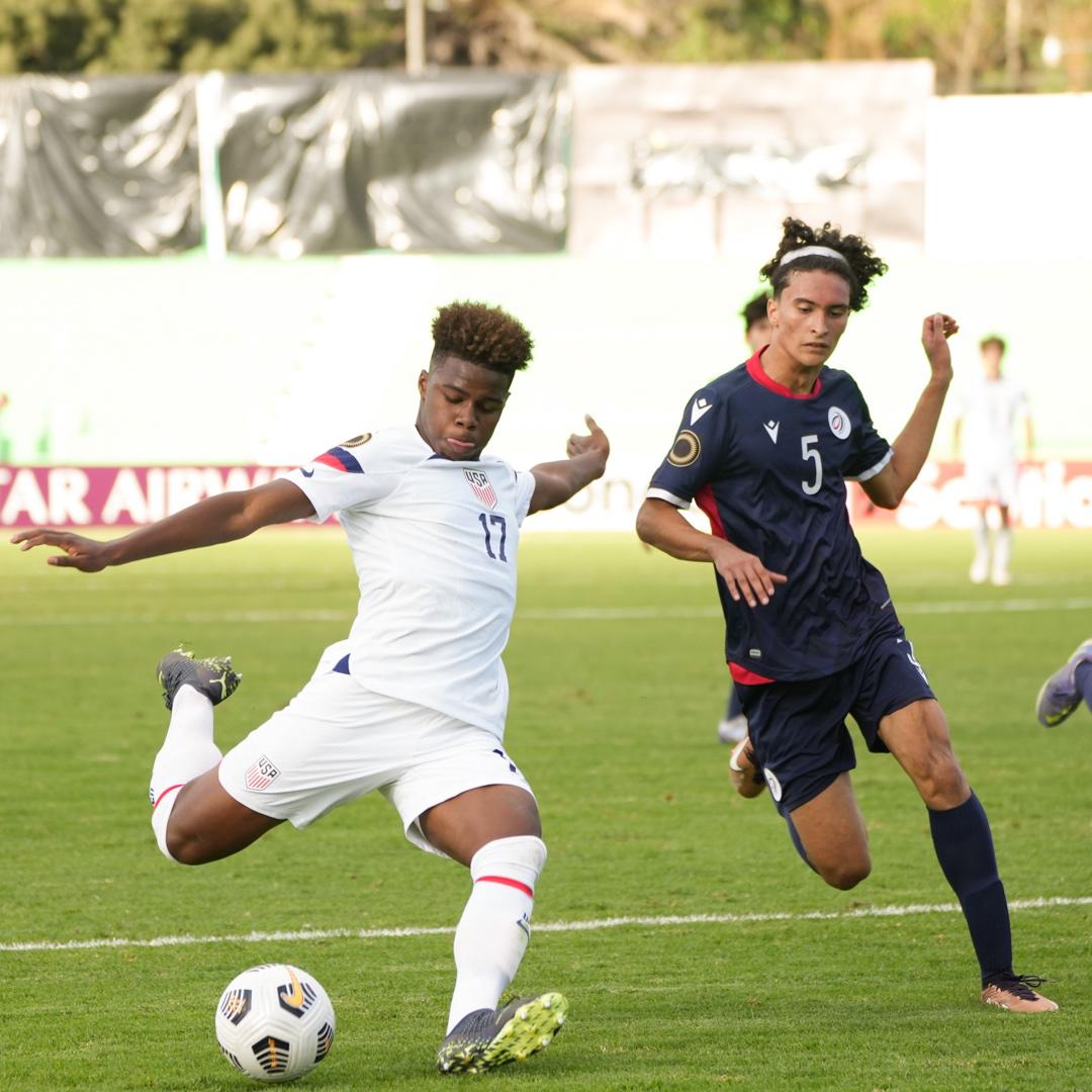 Keyrol Figueroa se convirtió en jugador importante para la Sub 17 de Estados Unidos.