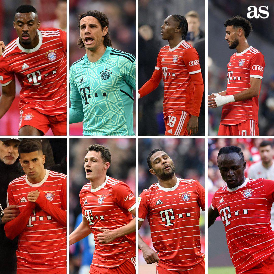 Revolución al estilo doble T: Los ocho jugadores que se irán del Bayern Múnich; Tuchel ya sentenció a dos