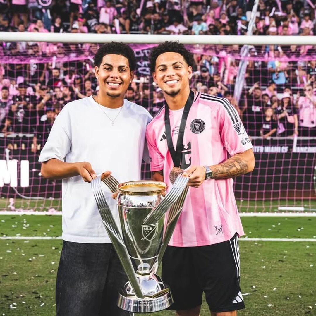 Imágenes: Messi, Antonela y Beckham presentes en el festejo privado de David Ruiz tras ganar el Inter Miami la MLS