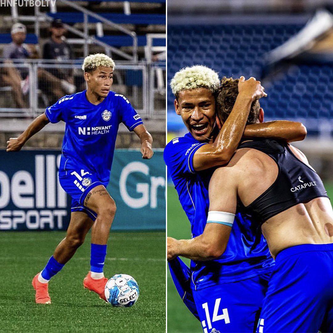 Luis Álvarez ha disputado 29 partidos en la USL One con el Charlotte Independence. FOTO: Cortesía