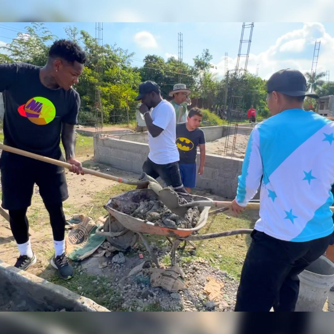 Quioto se une al influencer Shin Fujiyama en la construcción de una escuela en la Rivera Hernández de San Pedro Sula