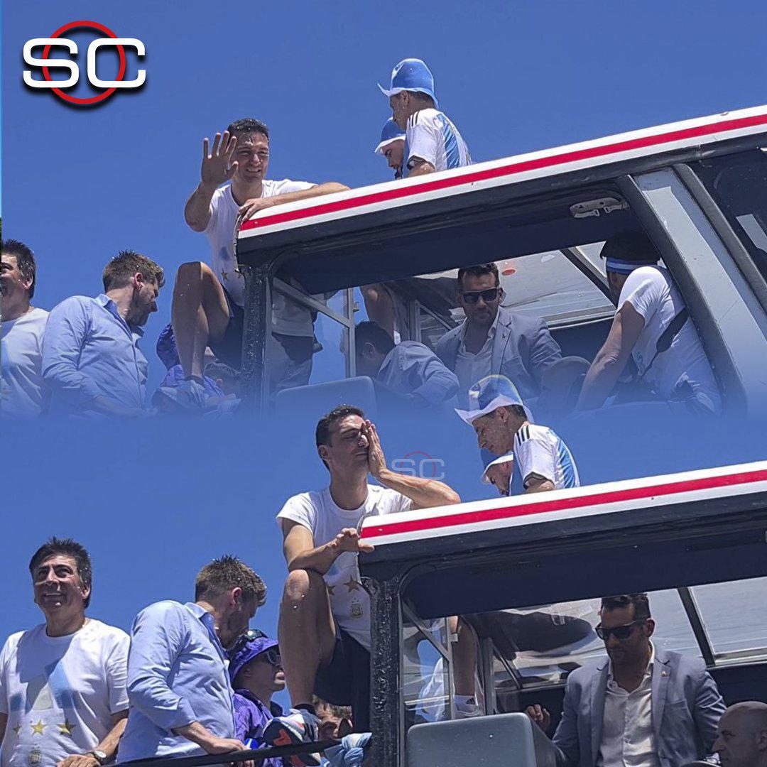 Cinco millones en la caravana de Argentina: Messi bebiendo alcohol, polémica foto de Otamendi y propuestas indecentes