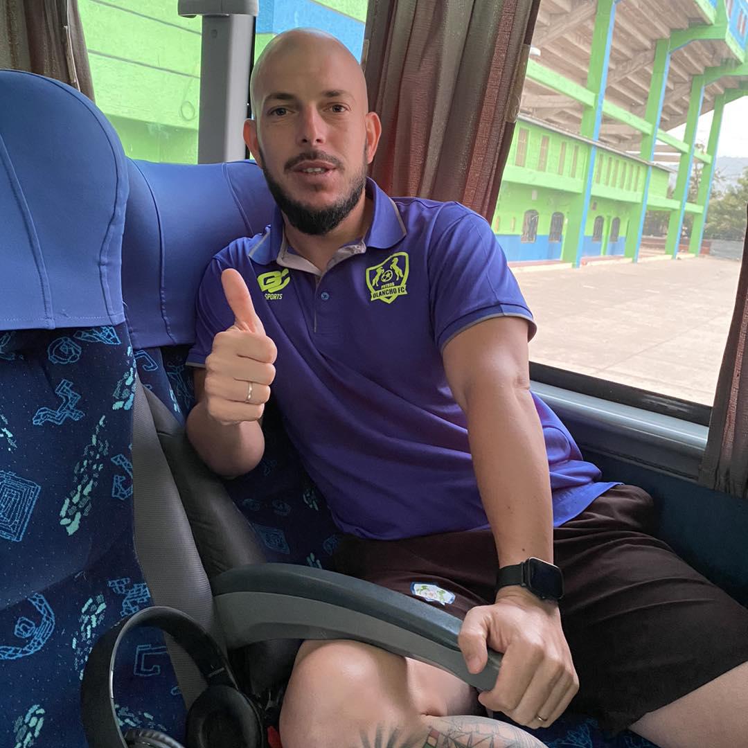 Mauro de Giobbi fue el preparador físico del Olancho FC de Honduras.