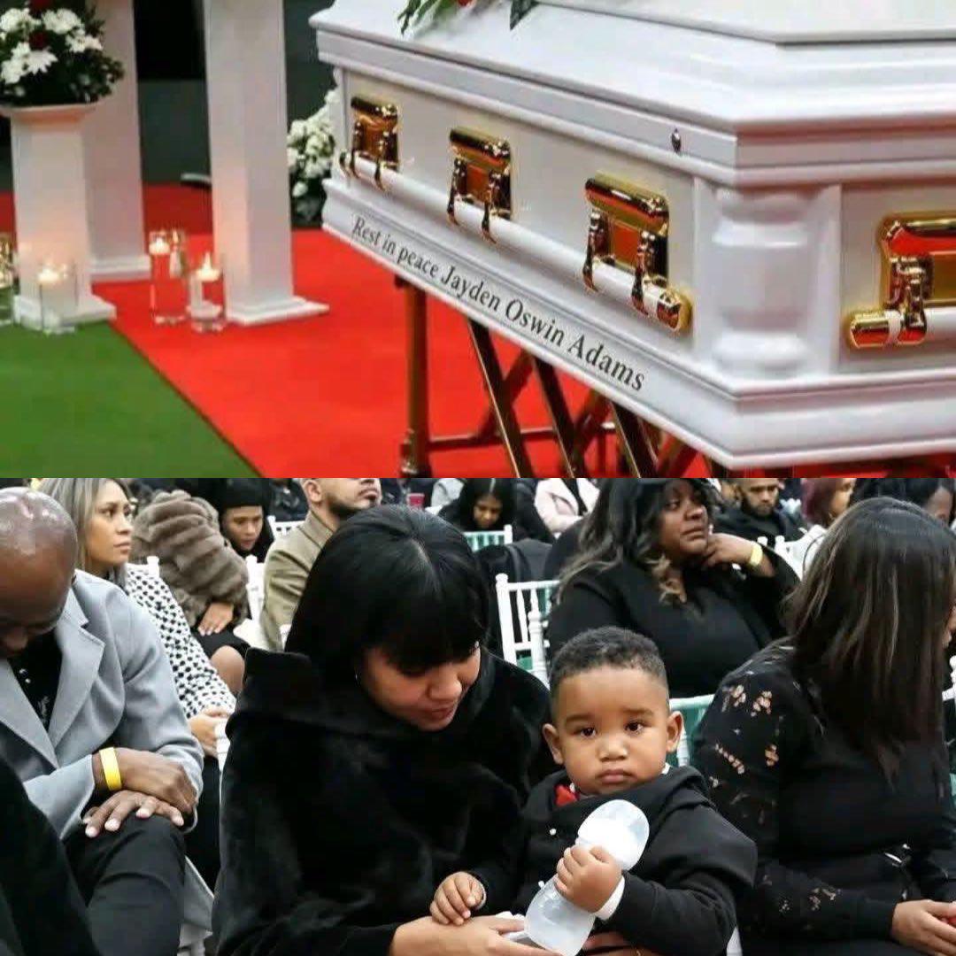 Desgarradora imagen de la madre e hijo: el adiós a Jayden Adams, fallecido tras el Mundial