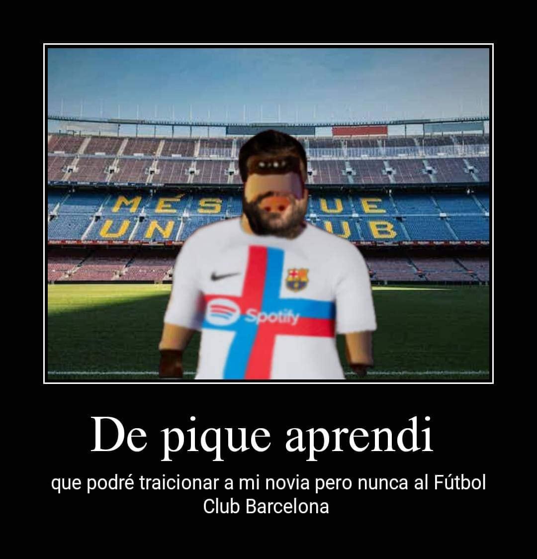 No perdonan a nadie: Los jocoso memes que dejó el último partido de Gerard Piqué con el FC Barcelona