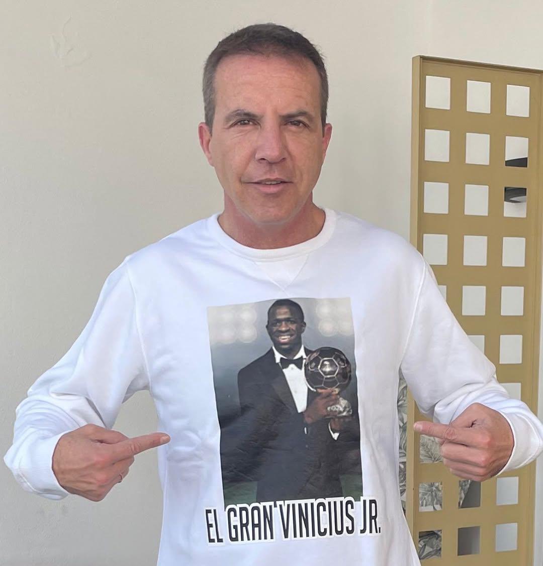 Cristóbal Soria habla del Real Madrid, de su relación con Vinicius y Cristiano Ronaldo; ¿cuándo visitará Honduras?