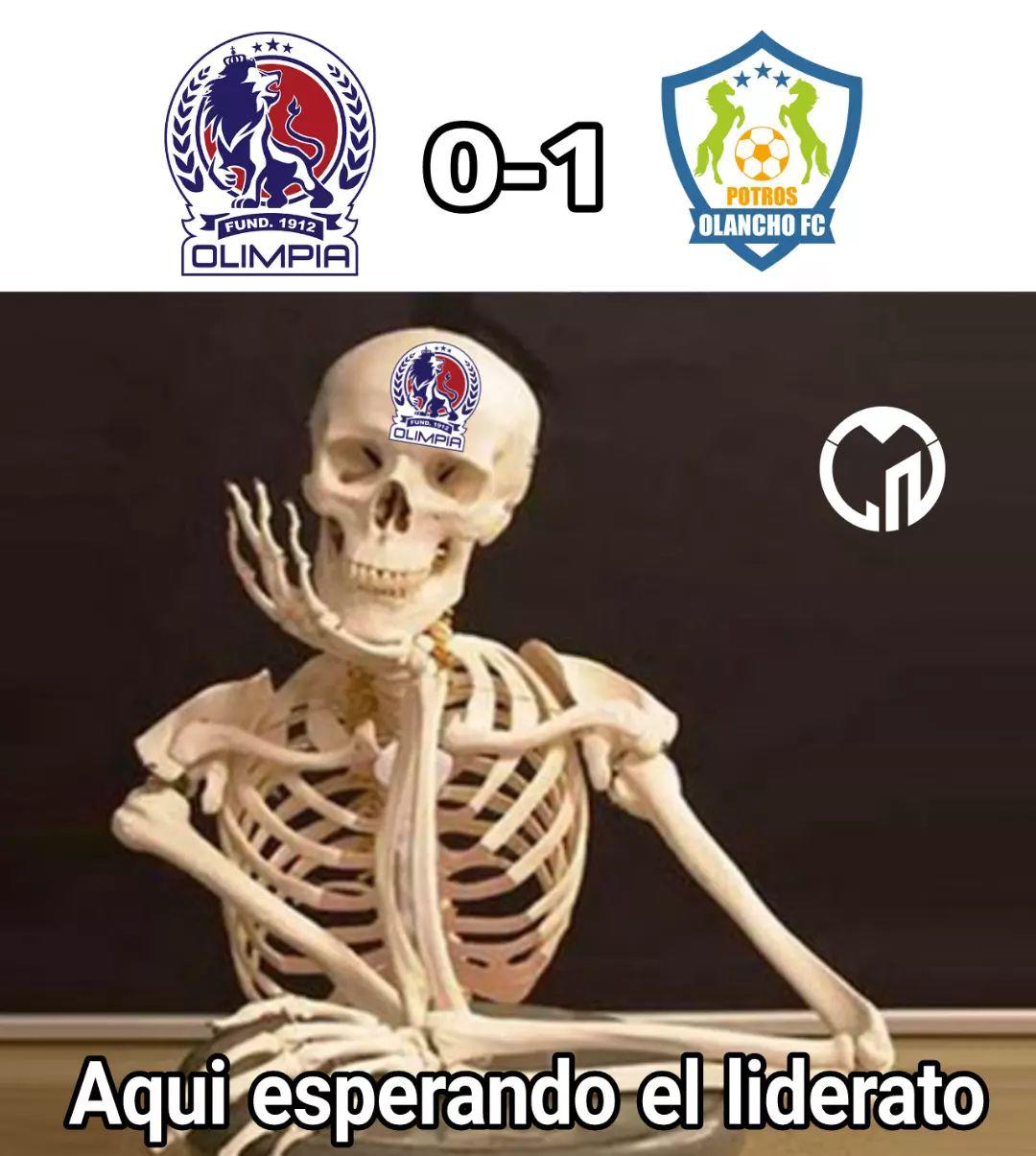 Los memes destrozan a Olimpia tras la derrota ante Potros y Motagua tampoco se salva