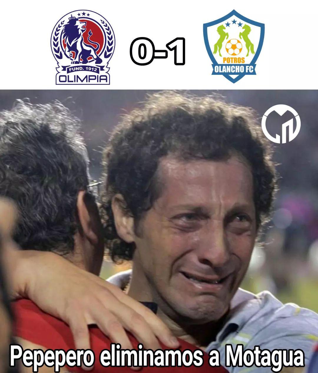 Los memes destrozan a Olimpia tras la derrota ante Potros y Motagua tampoco se salva