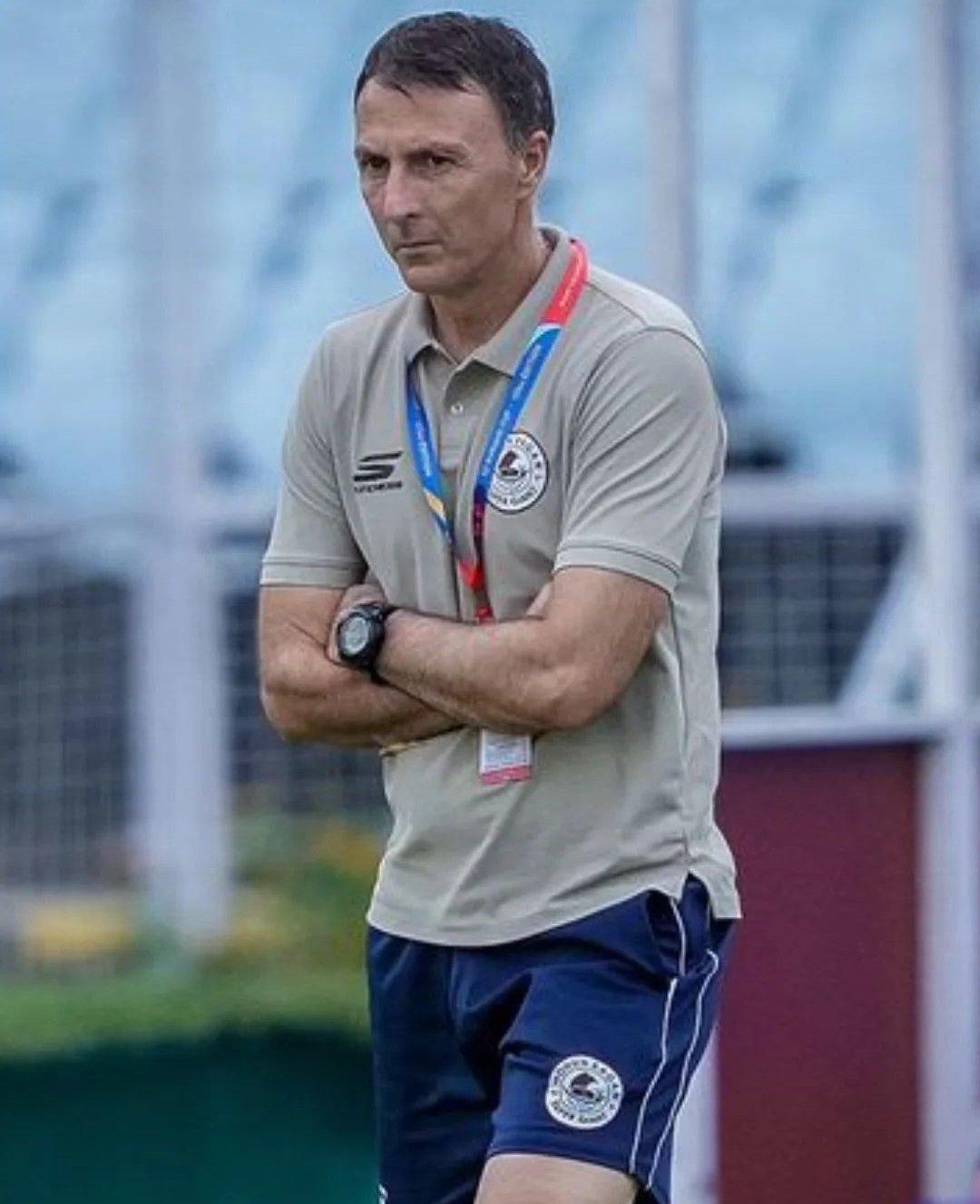 Igor Tasevski acompañó a Molina enel Mohun Bagan de India.