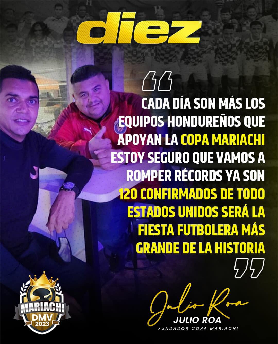 Copa Mariachi no para de innovar: categoría del Pueblo, la última sorpresa de Julio Roa