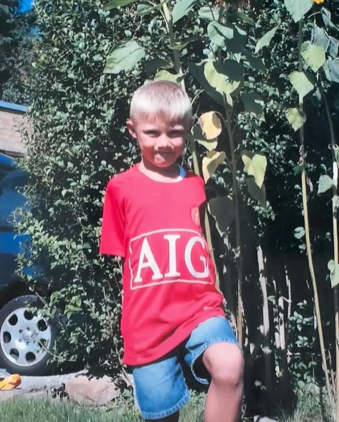 El delantero de Dinamarca siempre ha sido fanático del Manchester United y Cristiano Ronaldo.