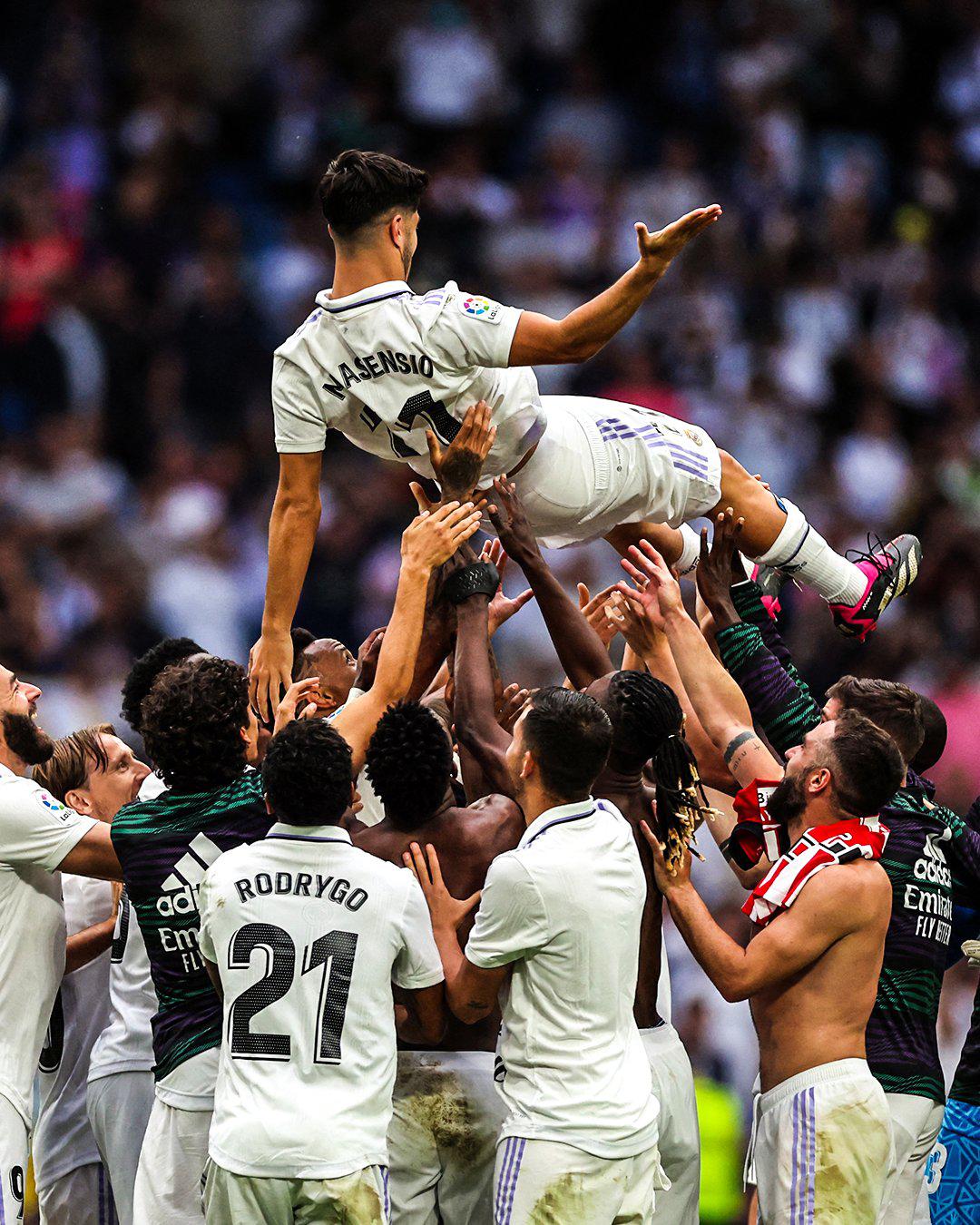 Así fue la despedida de Benzema, Asensio, Hazard y Mariano con el Real Madrid; uno ya firmó para jugar en el PSG