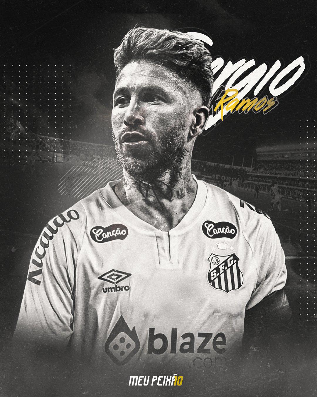 Desde Brasil informan que Santos intentará el fichaje de Sergio Ramos.