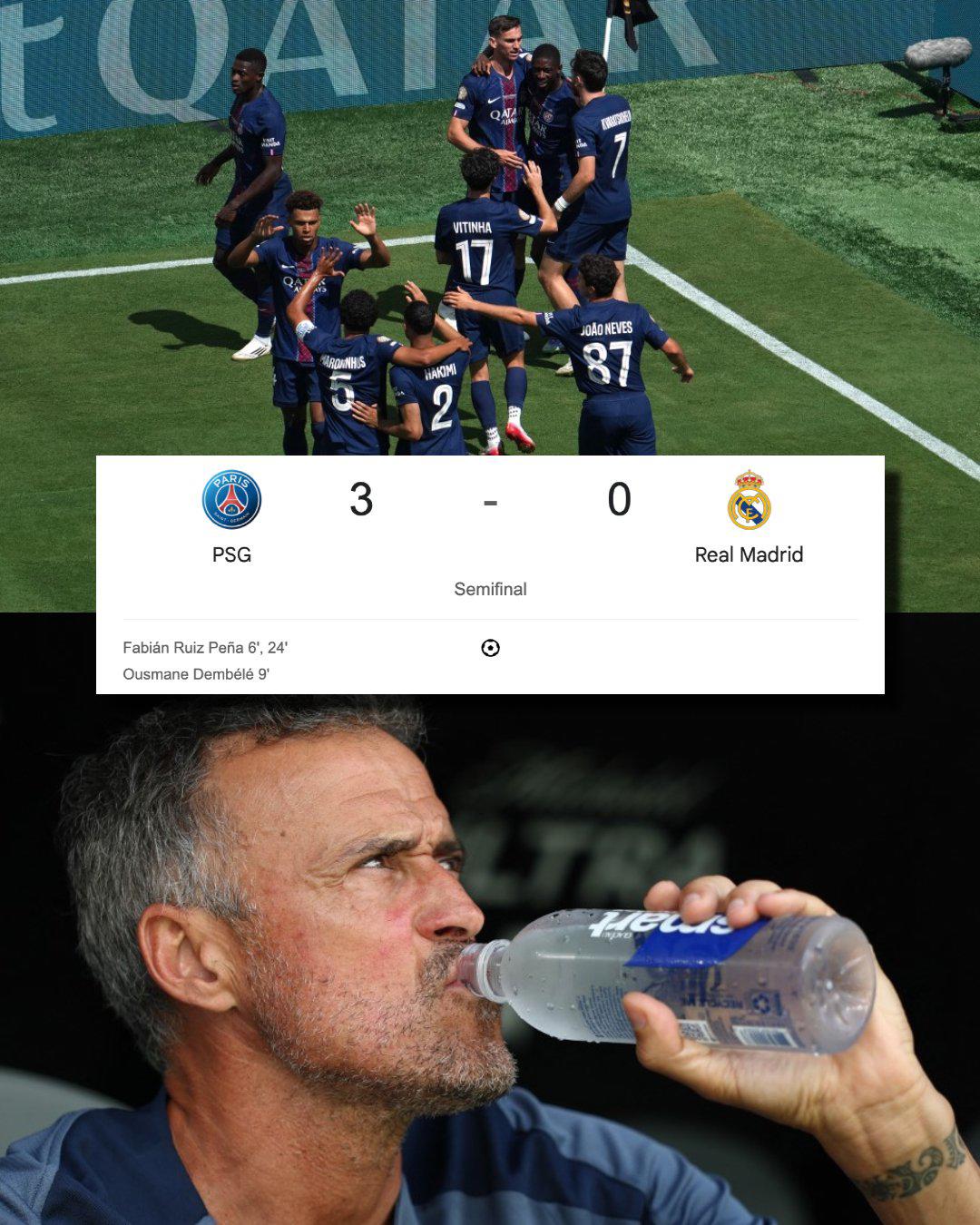 PSG humilló al Real Madrid en el Mundial de Clubes y los memes son crueles con Mbappé; Barcelona no para de reír