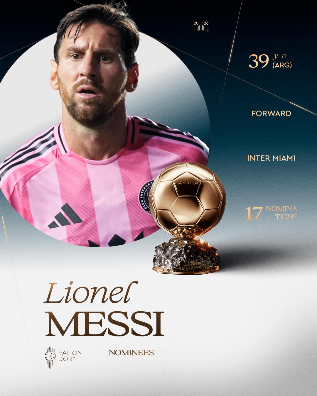 Balón de Oro 2026: respuesta a Mbappé y Yamal, favorito y el puesto de Messi