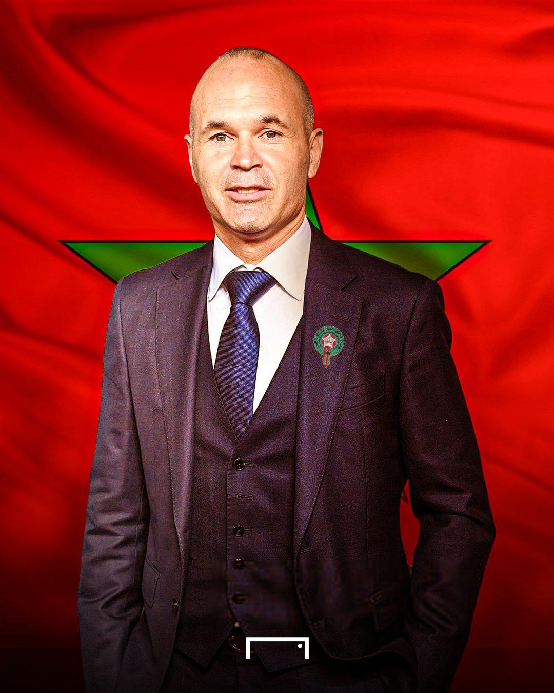 El español Andrés Iniesta, nuevo director deportivo de la selección de Marruecos previo al Mundial United 2026.