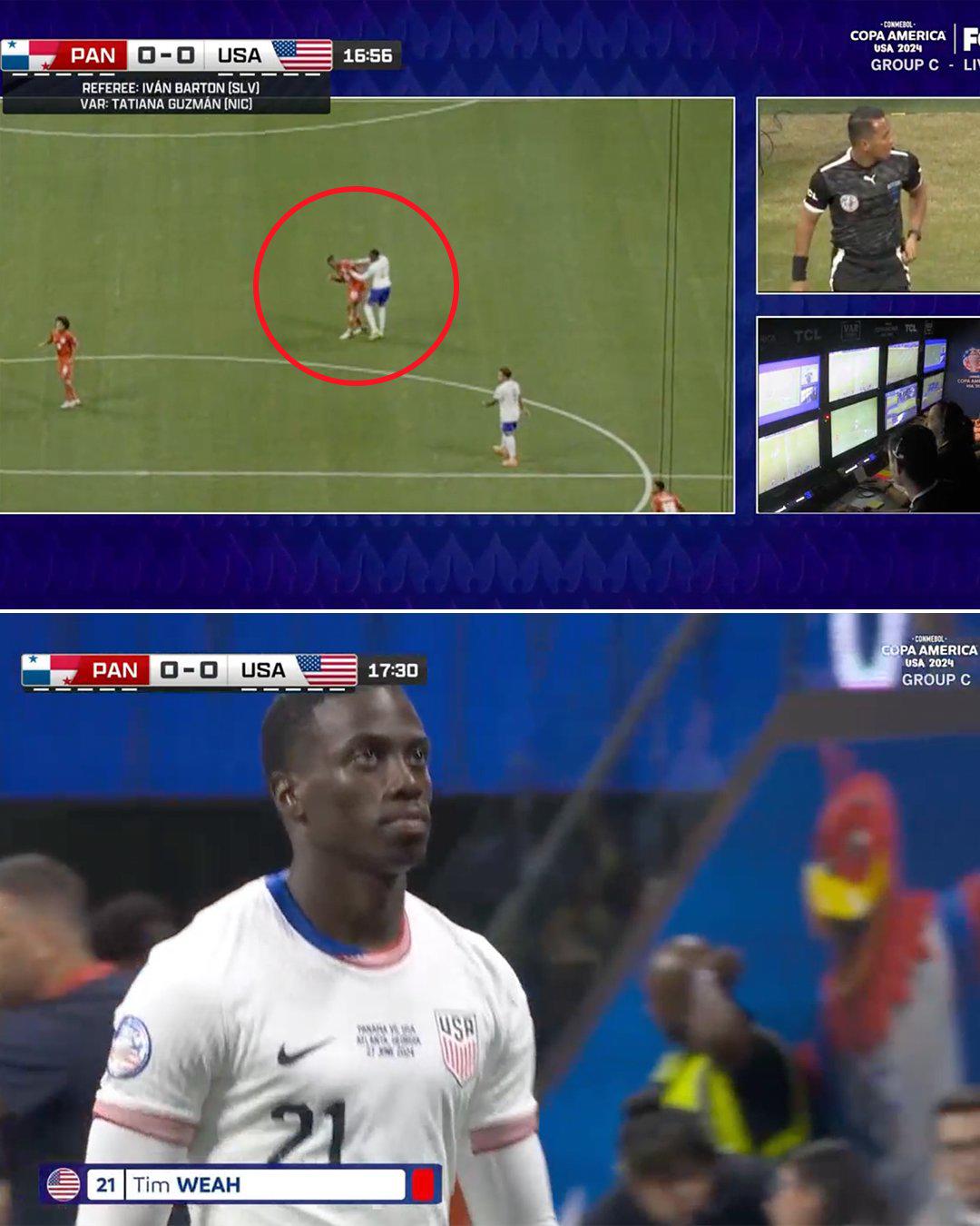 Panamá le ganó la batalla a USA: puñetazos, patadón de Carrasquilla a Pulisic y así festejaron en la Copa América 2024