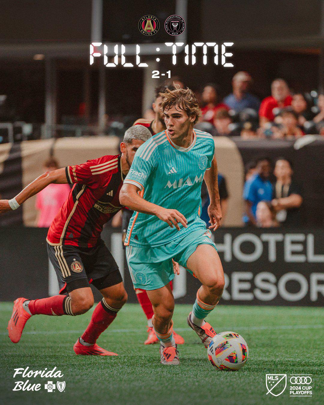 El dolor de Messi tras caer en el último minuto y el que se ‘desnudó’ en el triunfo del Atlanta United ante el Inter Miami