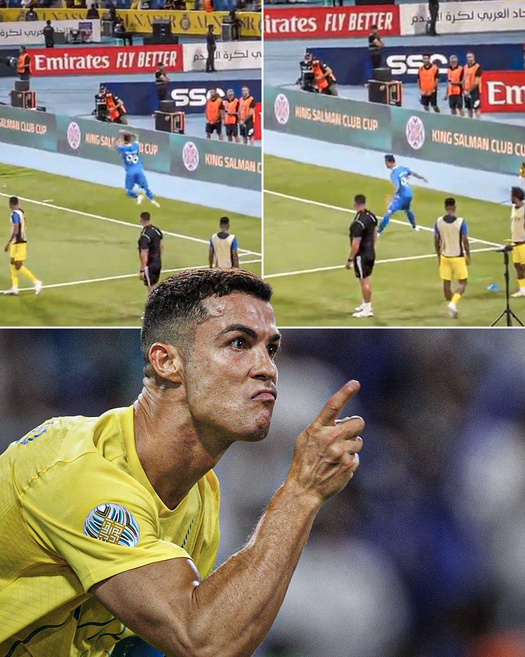 Quiso humillar a Cristiano y terminó mal; la bronca que armó Talisca y así festejó Ronaldo su primer título con Al Nassr