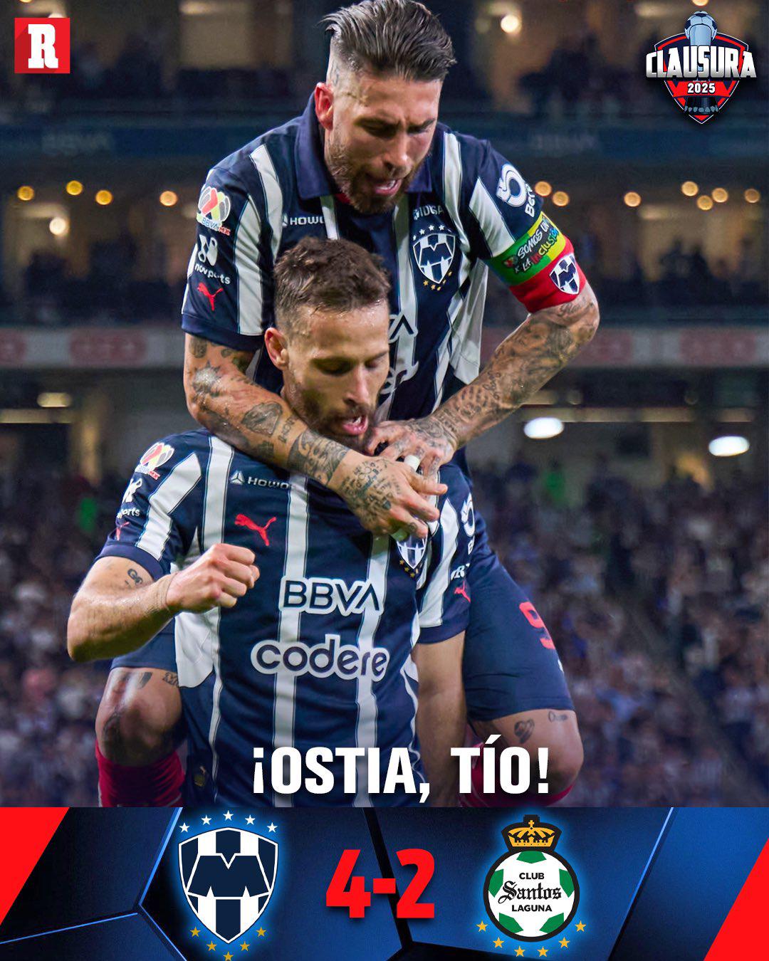 Faitelson lanzó una apuesta: Sergio Ramos anota su primer gol con Monterrey y así reacciona la prensa mexicana