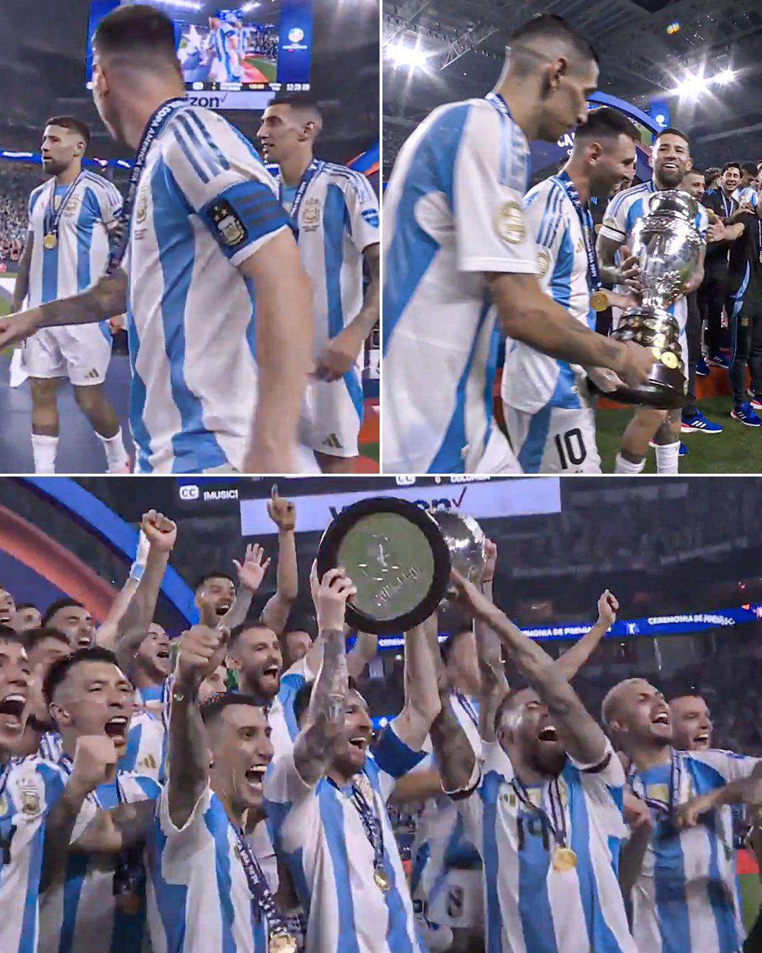 Di María se despide llorando: así fue su última noche con Argentina y ‘salda deuda’ con Messi en la Copa América 2024