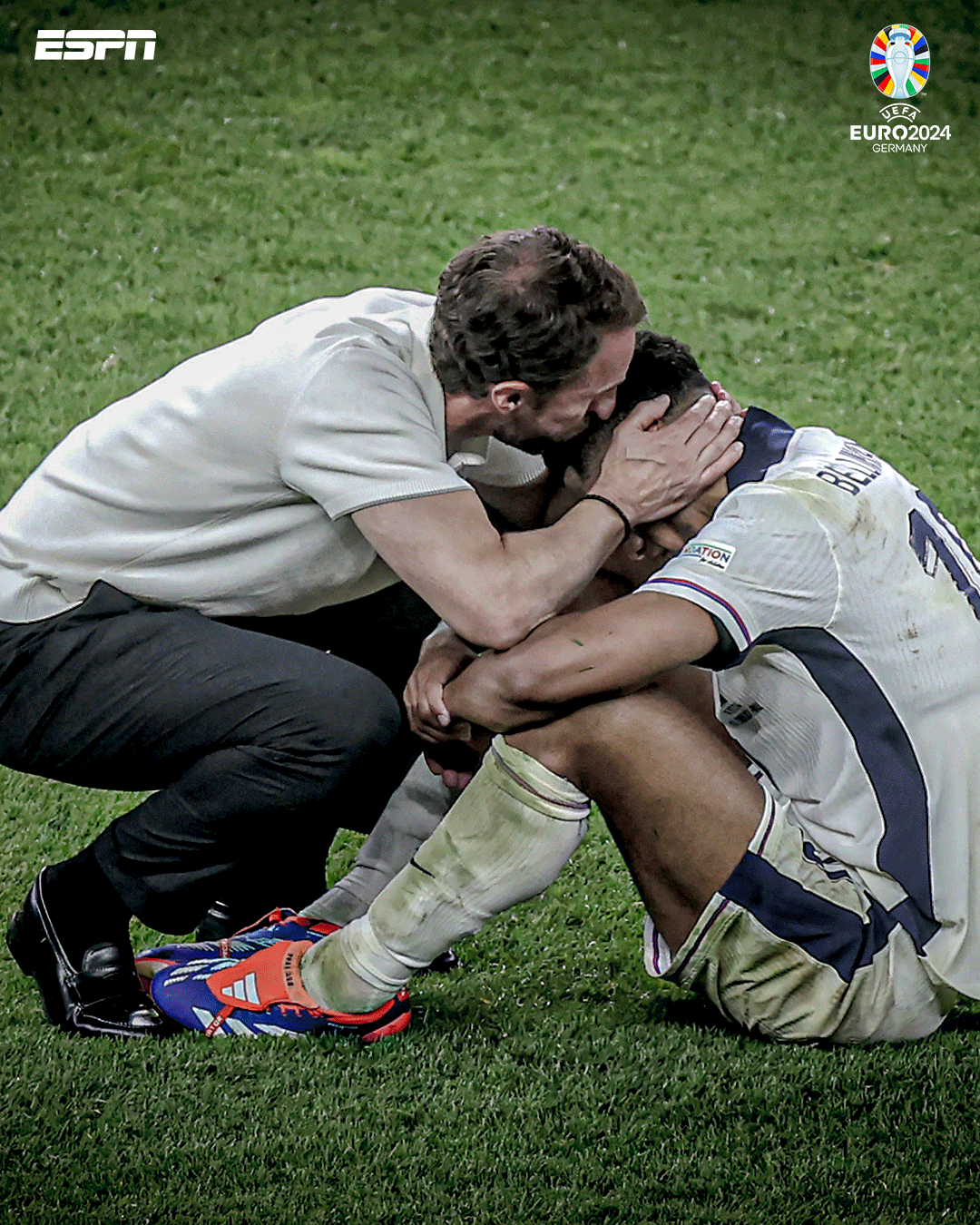 Tremendo enfado de Bellingham, feo gesto de Carvajal a Saka y la celebración de España en la Eurocopa 2024