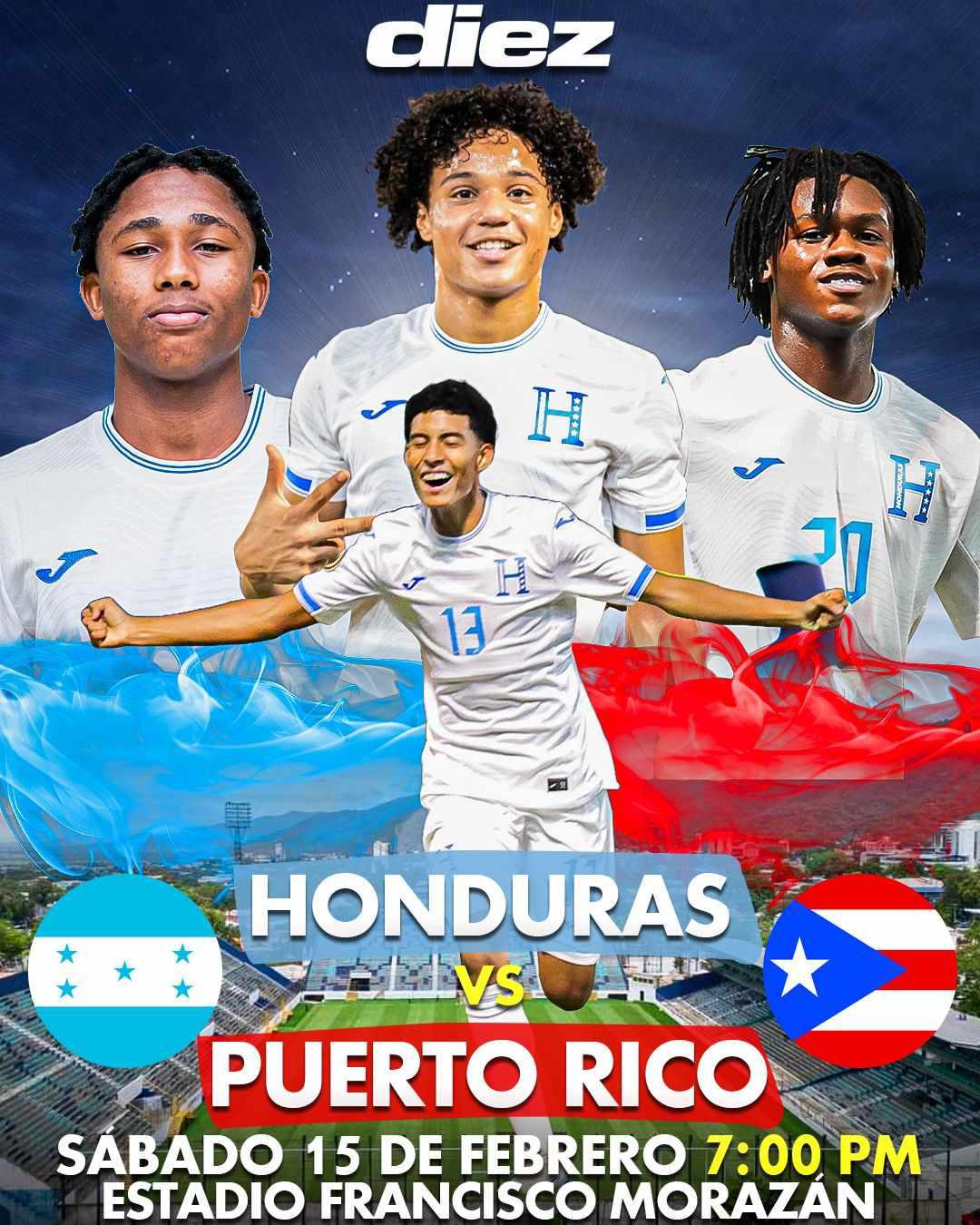 ¡A la Copa del Mundo! Honduras clasifica al Mundial Sub-17 de Qatar tras vencer a Puerto Rico y barrer el Premundial