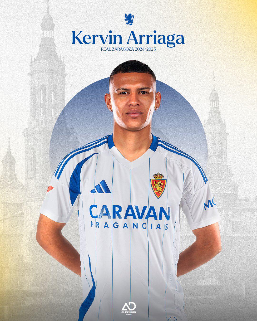 Real Zaragoza sería el nuevo destino de Kervin Arriaga.