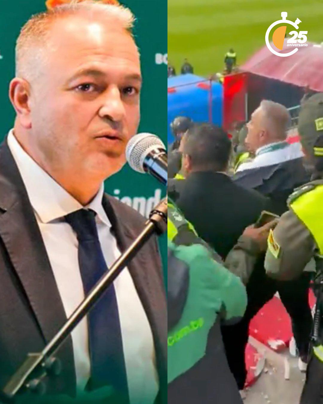 Polémica: Presidente de la Federación de Bolivia protagoniza zafarrancho mientras se jugaba la Eliminatoria Sudamericana