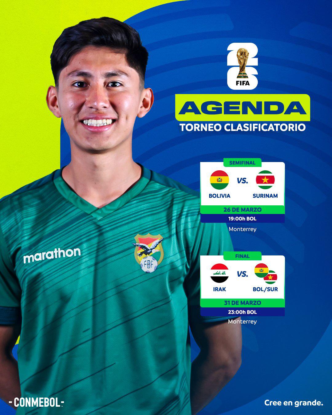 ¡Honduras atenta! Conmebol se pronuncia sobre el caso de Surinam y su presencia en el repechaje al Mundial 2026