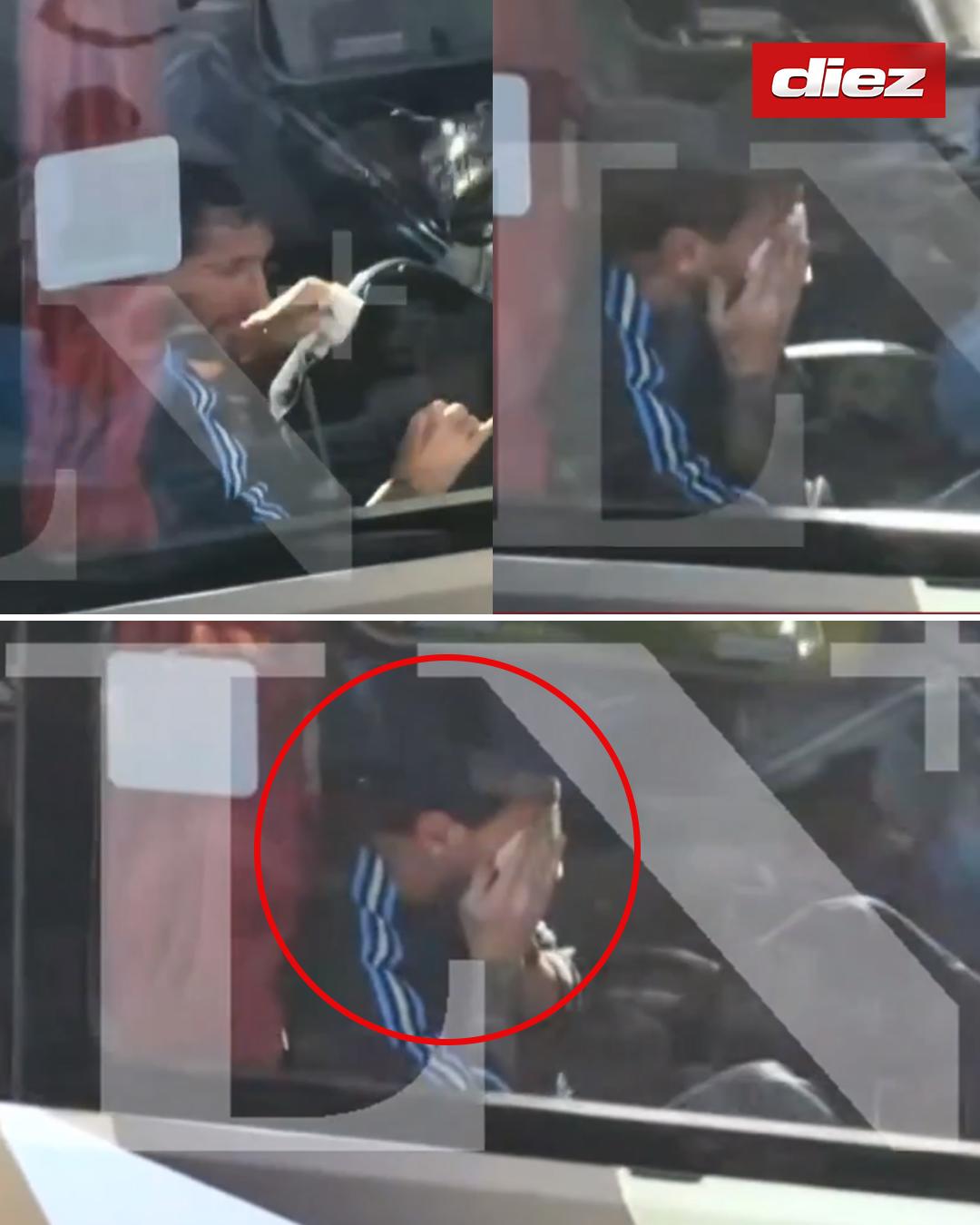 Messi rompió en llanto y Antonela presente: la despedida de Leo de Argentina