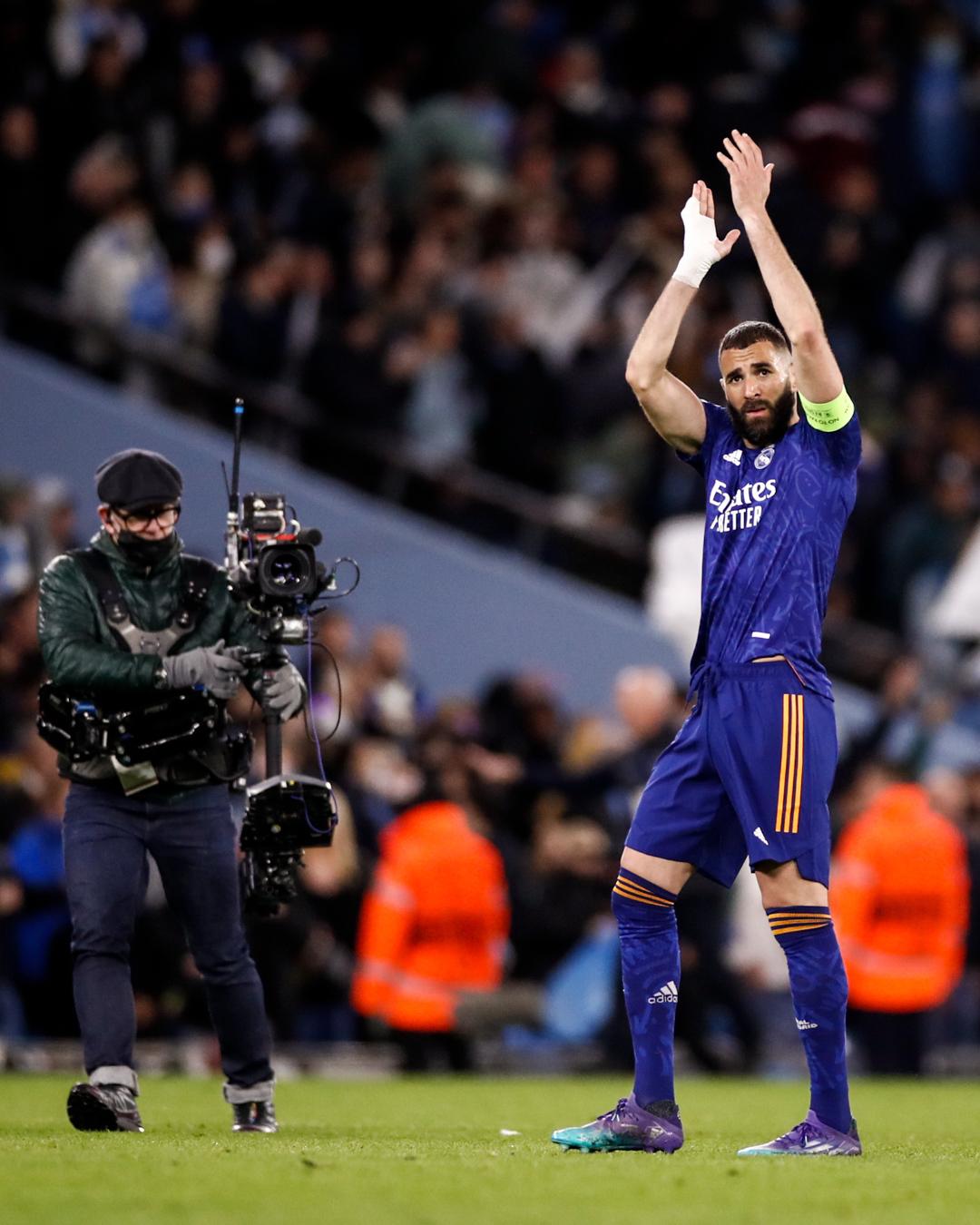 No se vio en TV: La viral reacción de Pep Guardiola ante la corrida de Vinicius y el penal a lo Panenka de Benzema