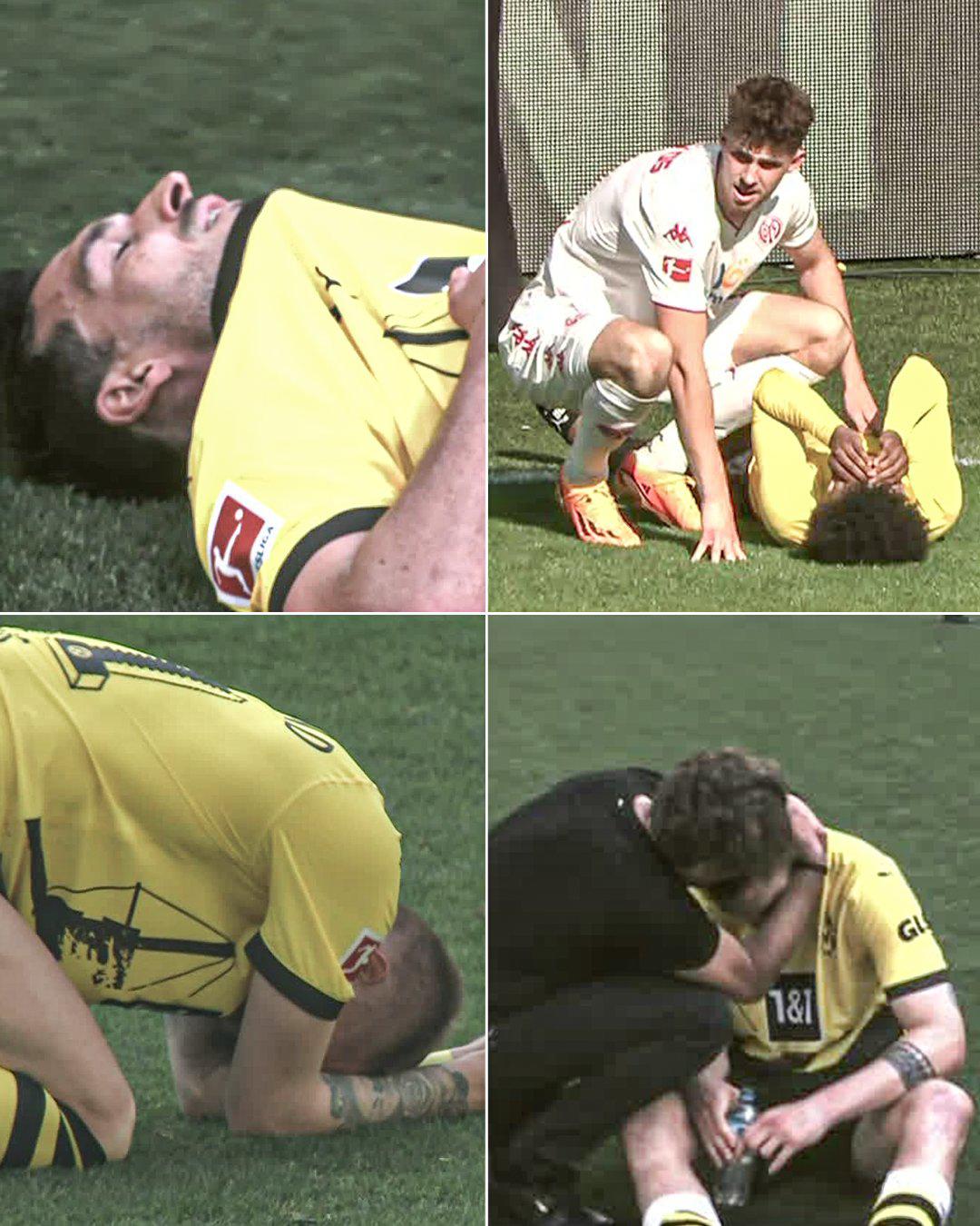 Las desgarradoras imágenes de Reus; Haller y Bellingham destrozados tras la pérdida del título del Dortmund en la Bundesliga