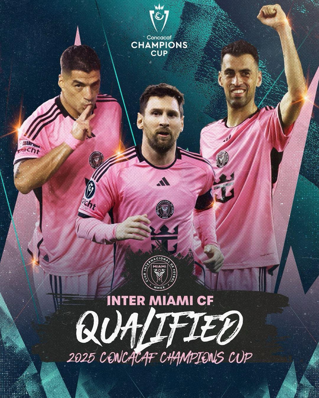 Inter Miami jugará la Champions de Concacaf 2025 desde la fase de grupos.