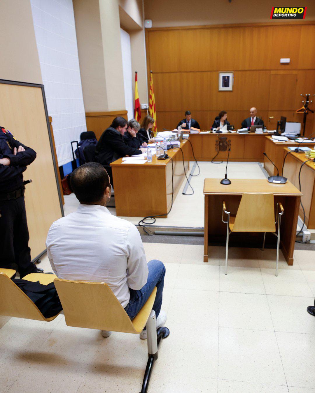 Juicio a Dani Alves: las primeras imágenes del brasileño tras un año en prisión preventiva por presunta violación