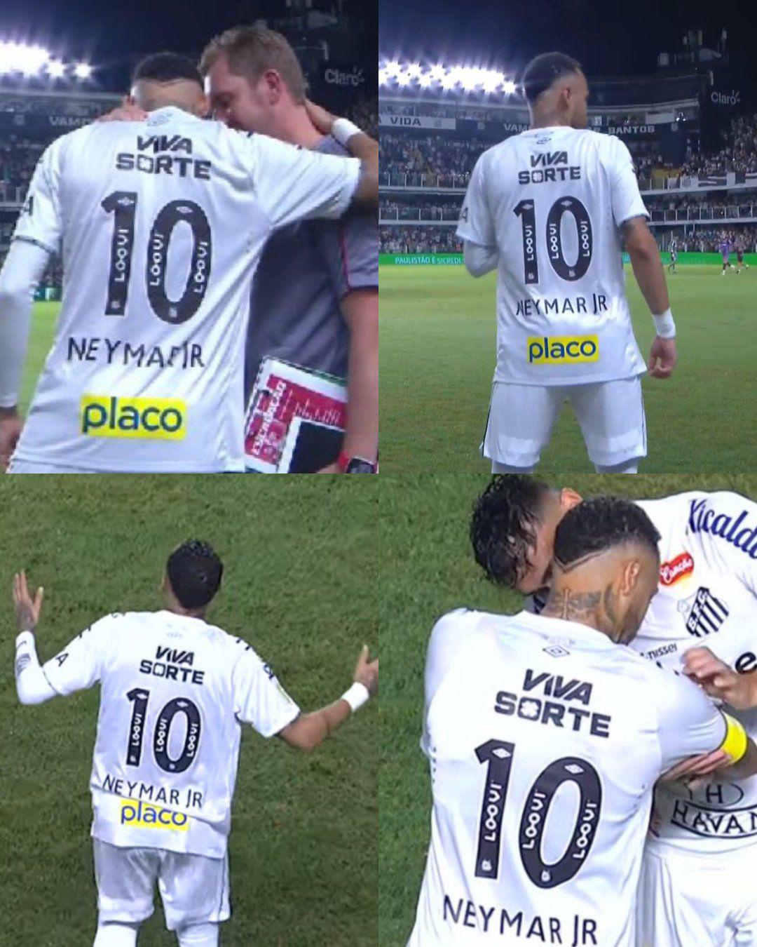 Neymar regresó a Santos con debut amargo: un jugador se burló del ‘10’ en su cumpleaños y lo que hizo un guardia seguridad