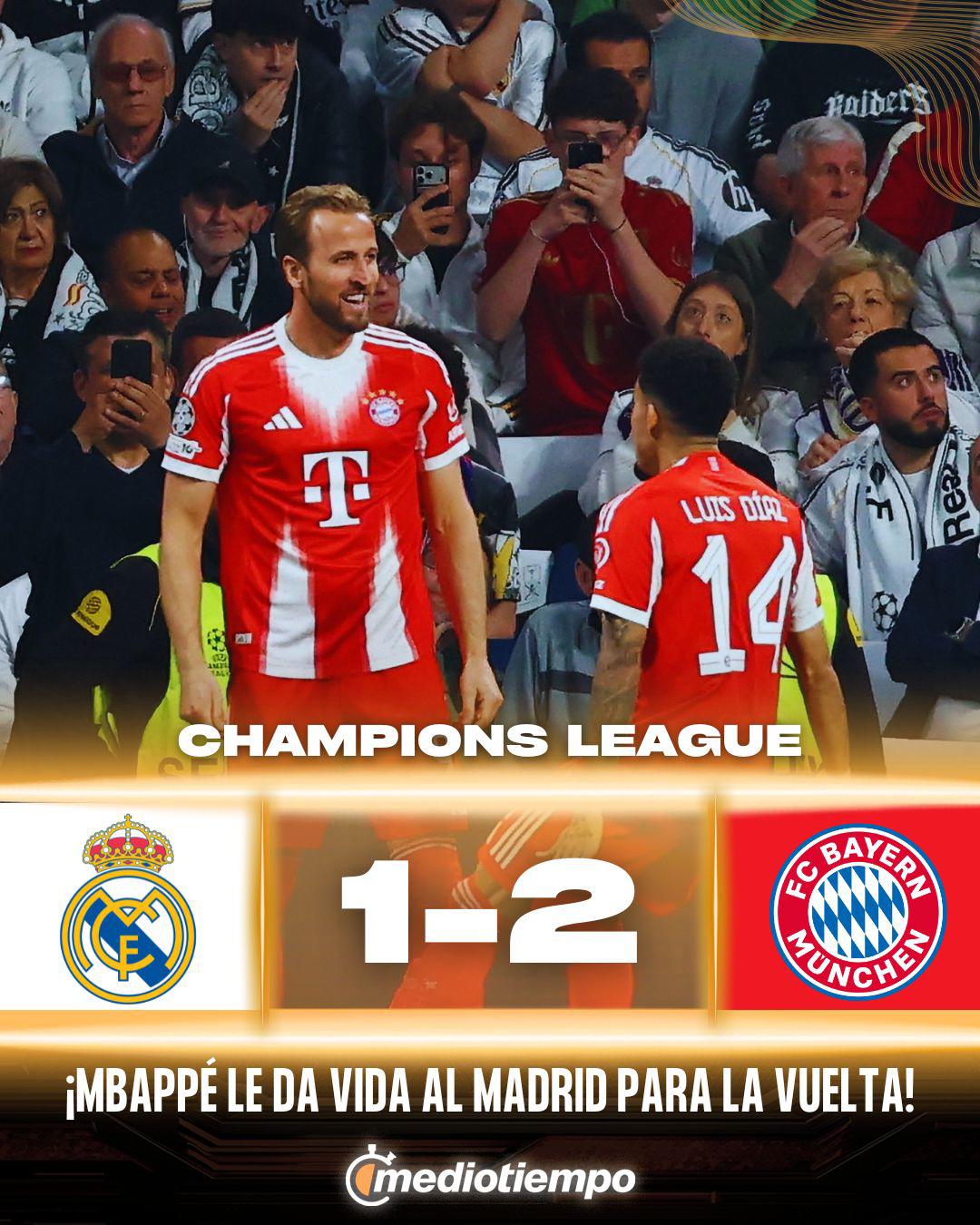 Lo que dice la prensa y la burla al Real Madrid tras caer ante Bayern: Toca remontar en Múnich