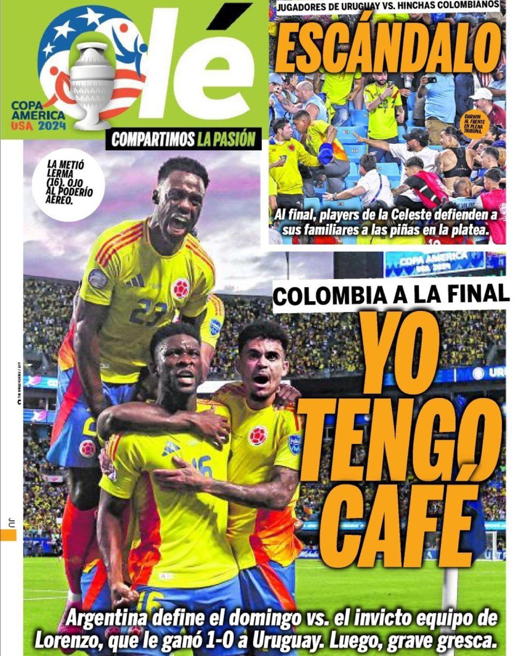 Darwin Núñez se peleó con la afición de Colombia y así reacciona la prensa: “Lo que hizo fue defender a su familia”
