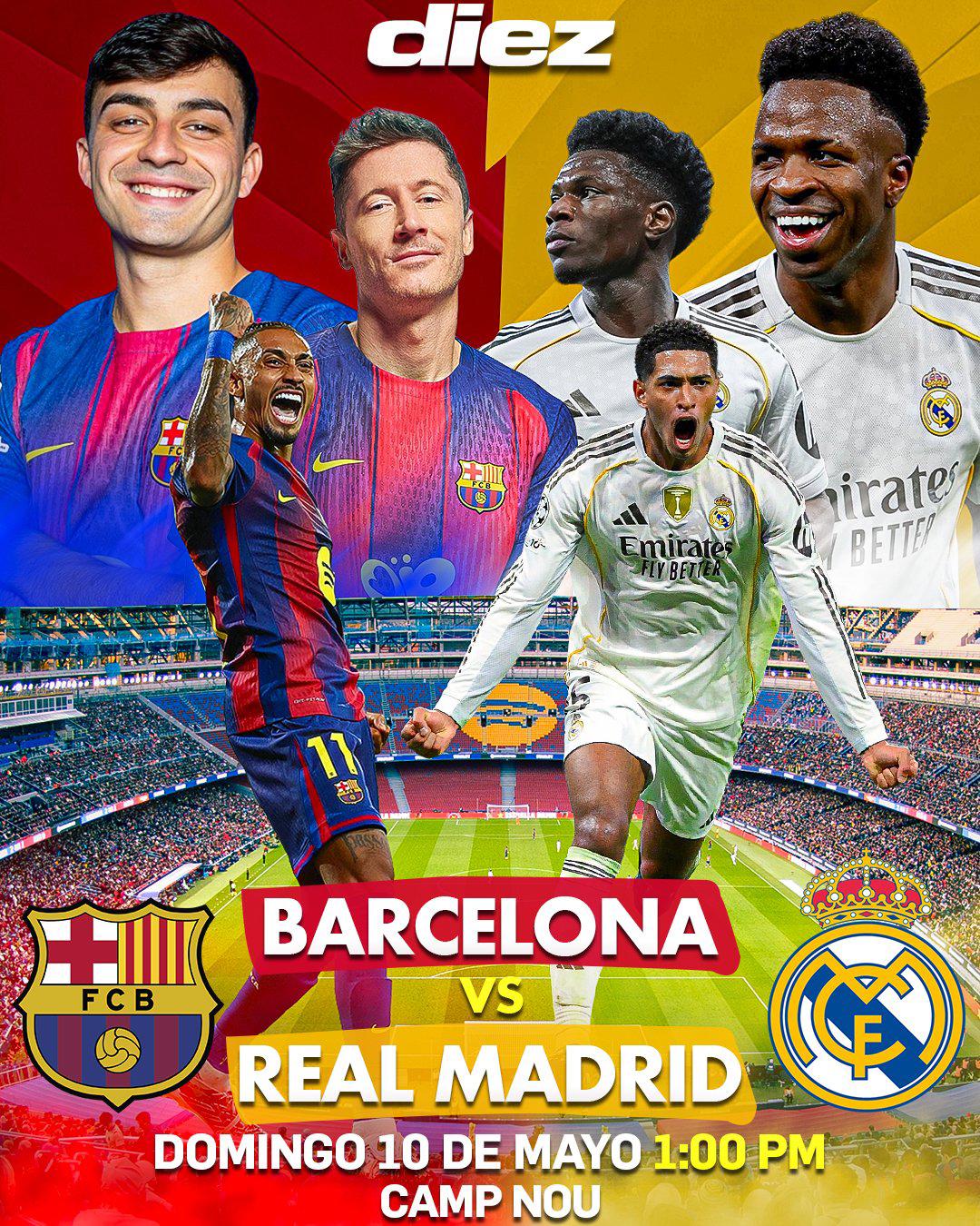 Barcelona se proclamaría bicampeón de LaLiga frente al Real Madrid.